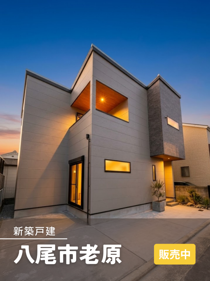 八尾市老原 新築戸建　オープンハウス
