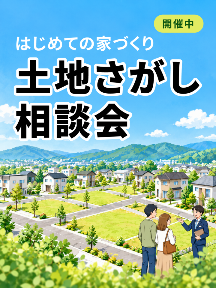 初めての家づくり「土地探し相談会」