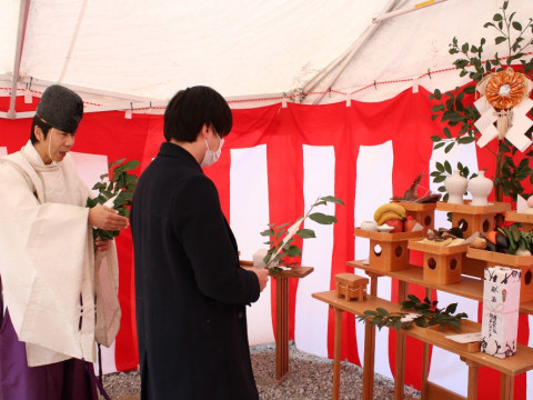 橋本様地鎮祭１