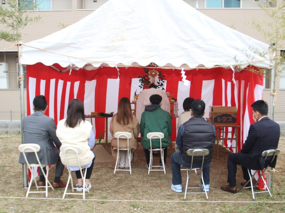 仲西様地鎮祭