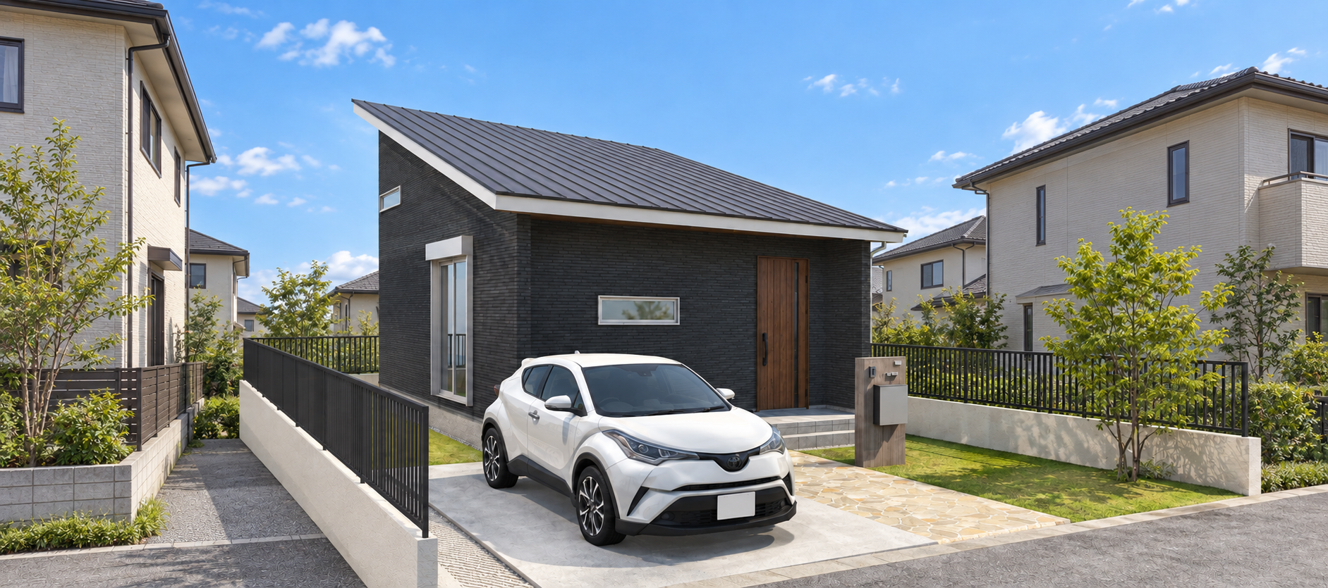 住み替え平屋プラン（15坪）完成イメージ
